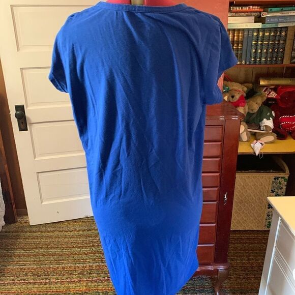 Goodnight kiss blue shirt size 1X fits like L/XL - Picture 2 of 5